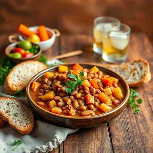 Likhobe - Bean Stew Recipe (Vegan & GF)